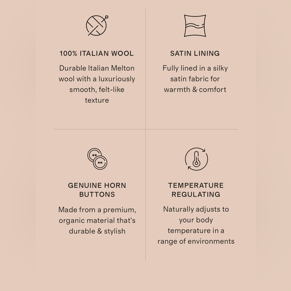 NWT! Quince | Italian Wool Cocoon Coat | Black | M - Picture 7 of 12